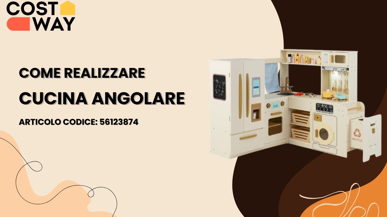 Come realizzare questa cucina angolare?