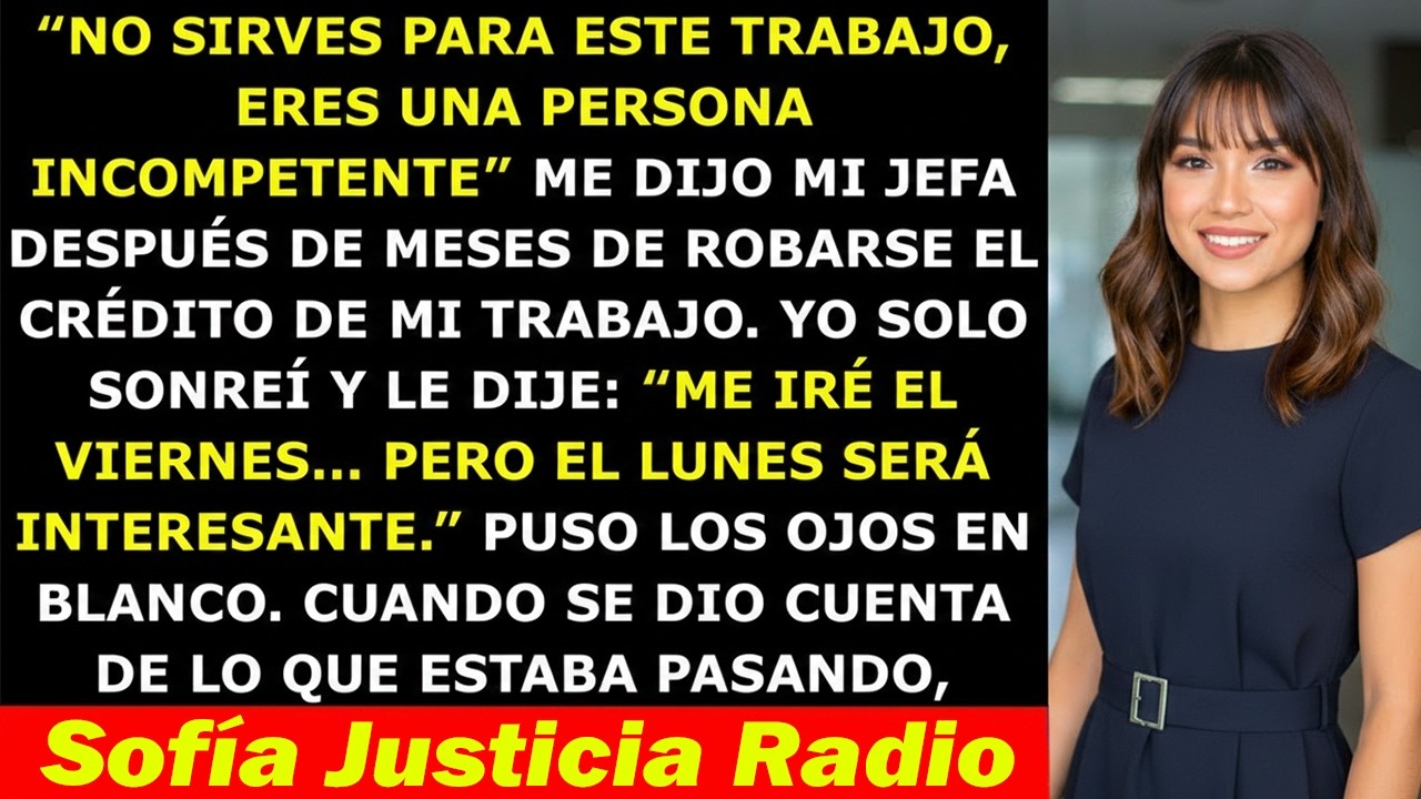 Mi Jefa Me Despidió Tras Meses Robando El Mérito De Mi Trabajo — Pero No Sabía Lo Que Venía