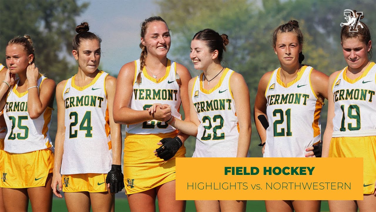 Field Hockey: Vermont vs. #3 Northwestern (9/5/23)