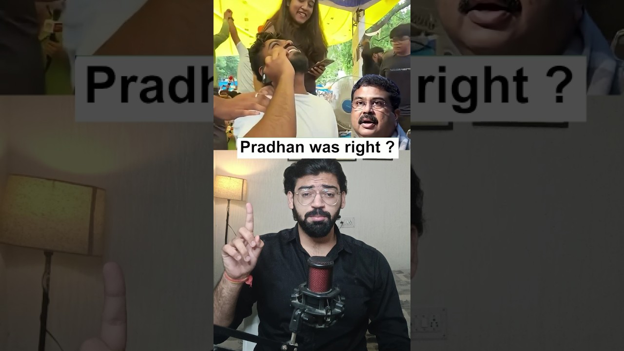 Dharmendra Pradhan&rsquo;s resignation was wrong. 🙏