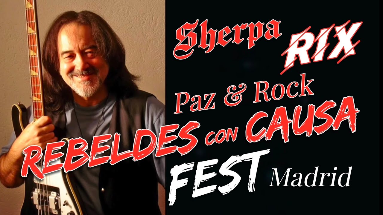 Sherpa, Rix y Fernando Paz, presentan el Festival 