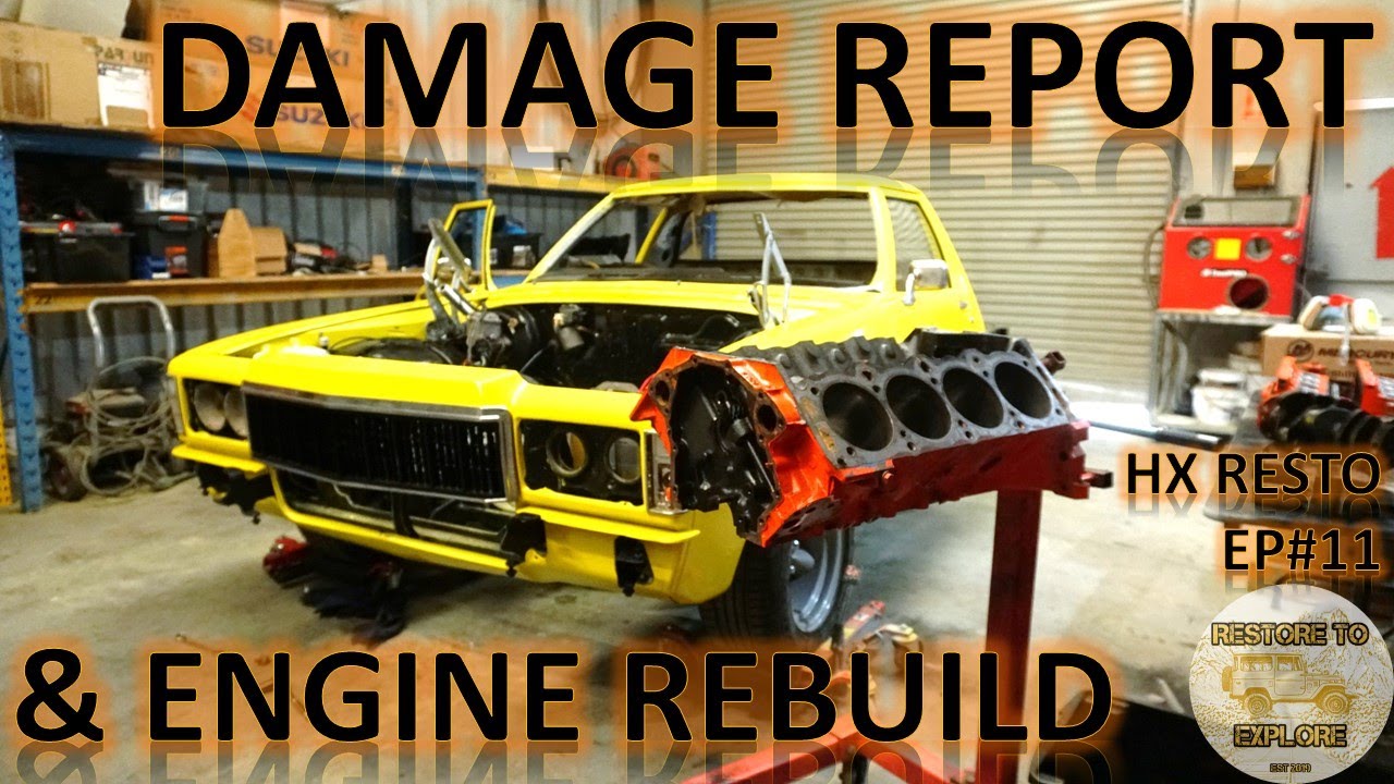 VN 5.0 V8 DAMAGE REPORT AND REBUILD!!  // 1978 HOLDEN ONE TONNER BUILD!! EP#11