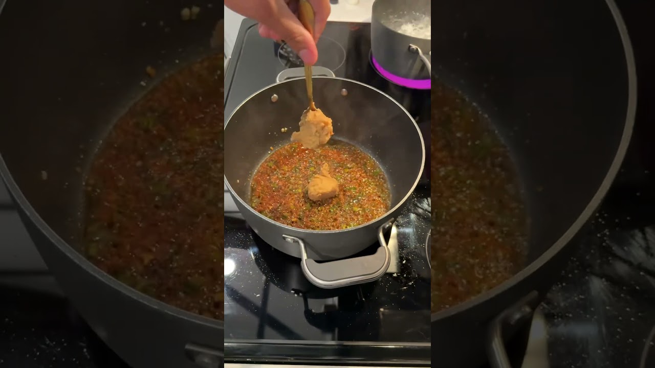 Spicy Miso Ramen 🍜 #ramen #recipe #cooking