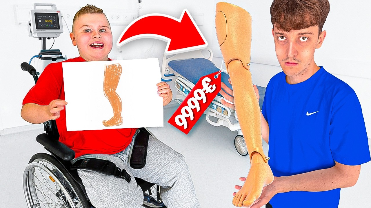 Ich kaufe alles, was SCHWER KRANKER JUNGE zeichnet...😥 (sehr emotional)