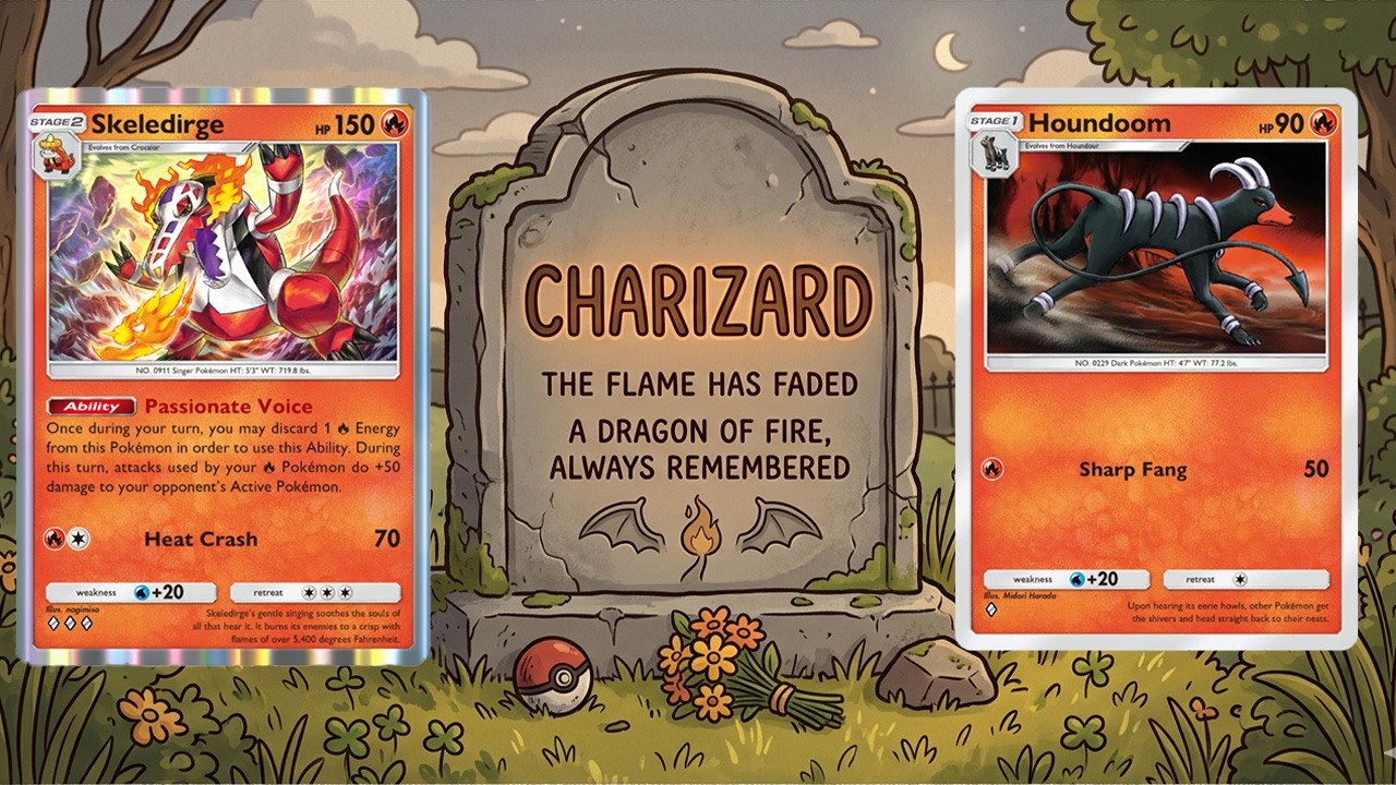 THIS 1 POINT FIRE DECK KILLS MEGA CHARIZARD EX!! TRY IT!