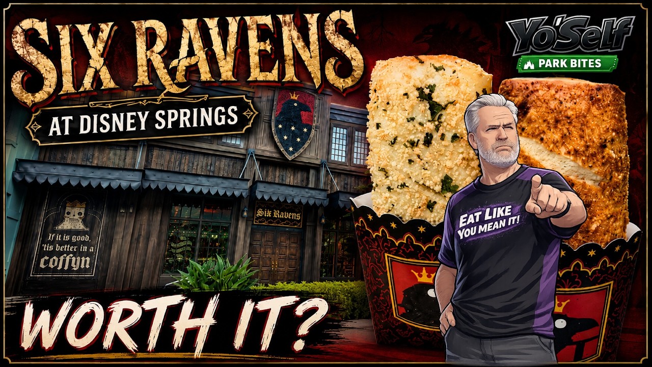 Six Ravens ОТКРЫЛСЯ в Disney Springs! Стоят ли &laquo;Коффины&raquo; того? | Влог YoSelf