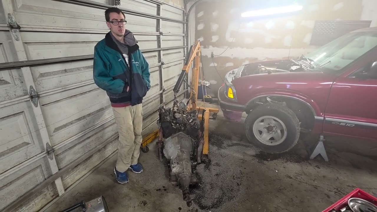 '94 S10 LS Swap Part One: Stock Drivetrain Removal.