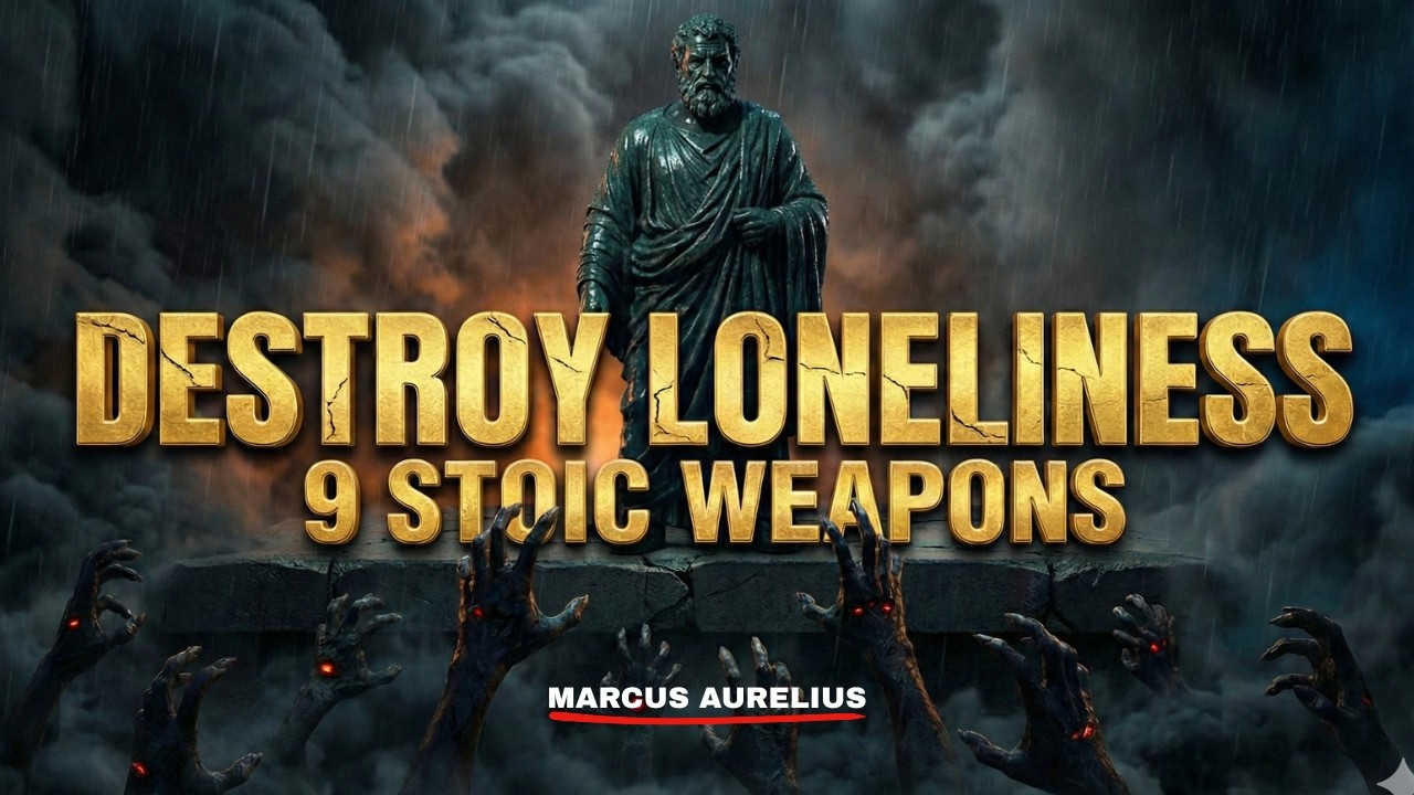 9 Stoic Weapons to Destroy Loneliness — You're Surrounded by People But Feel Alone   | STOICISM