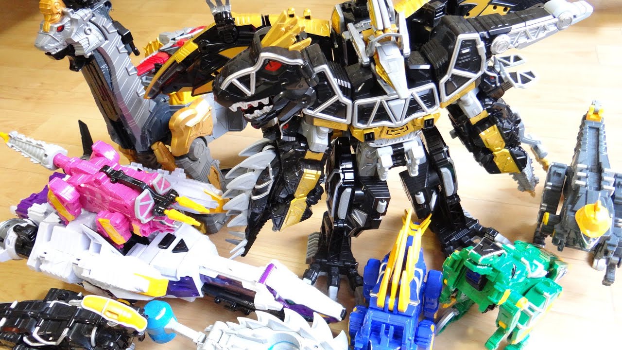 DXキョウリュウジンダークVer妄想合体！すべてのカミツキ合体を一気レビュー！ギガント・バクレツ・ライデン・ウエスタン・マッチョ・カンフー 獣電戦隊キョウリュウジャー
