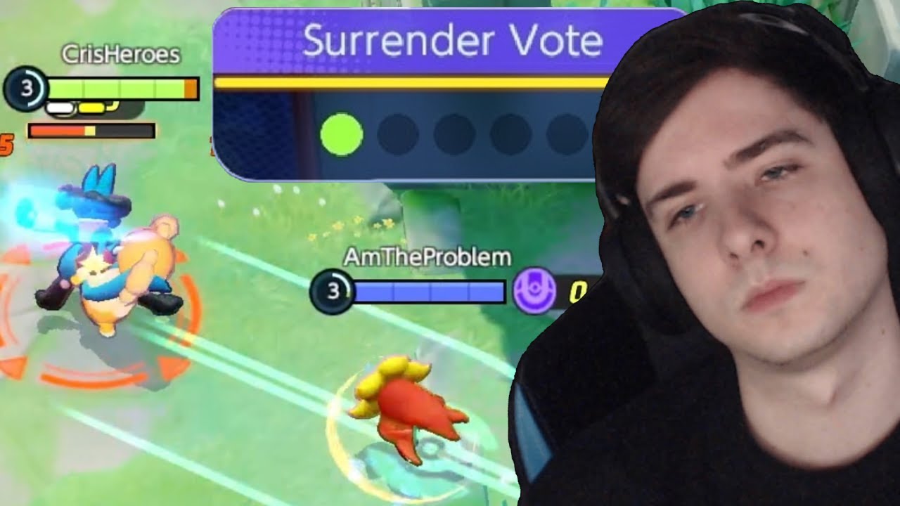 My ELDEGOSS made me want to LOSE just 30 Seconds into the Game... | Pokemon Unite