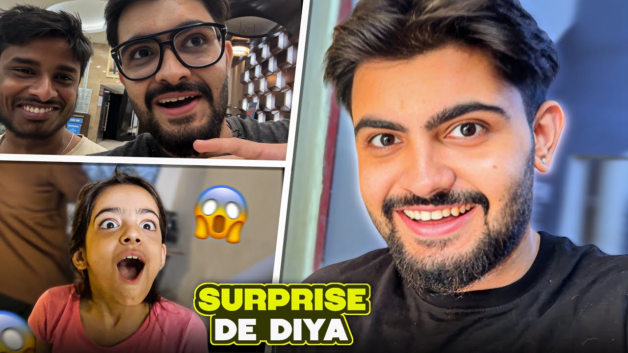 Family Ko surprise de diya 🥳🥹 | JATIN GROVER