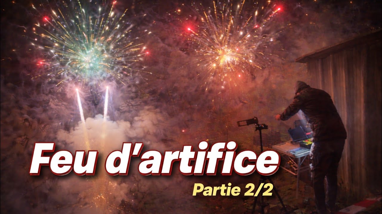Feu d'artifice réalisé pour un anniversaire il était vraiment magnifique 🎇🎆😍[Partie 2/2]