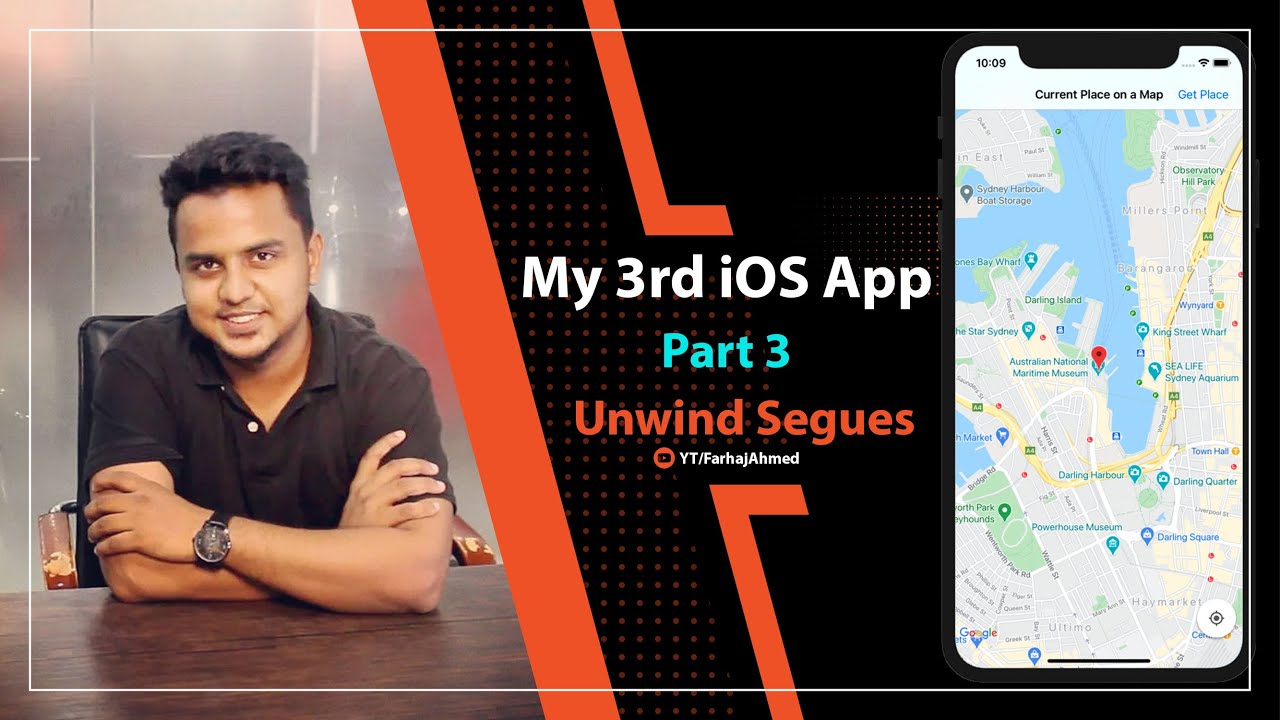 Lesson 28: MY THIRD iOS APP - PART 3 | UNWIND SEGUES | URDU | FARHAJ