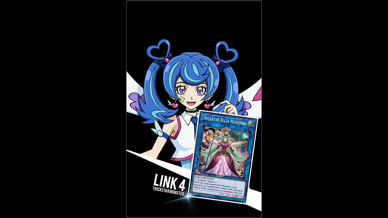 Yugioh Duel Links - Blue Angel x Link 4 Trickstar Bella Madonna