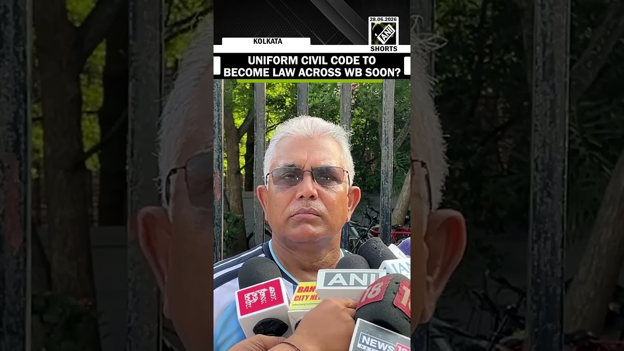 West Bengal Min Dilip Ghosh on UCC says bill passage is certain as process moves in state assembly