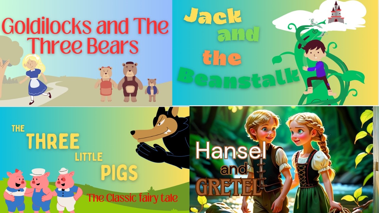 Goldilocks  and The Three  bears and More | Read-aloud Storybook | Fairy Tales
