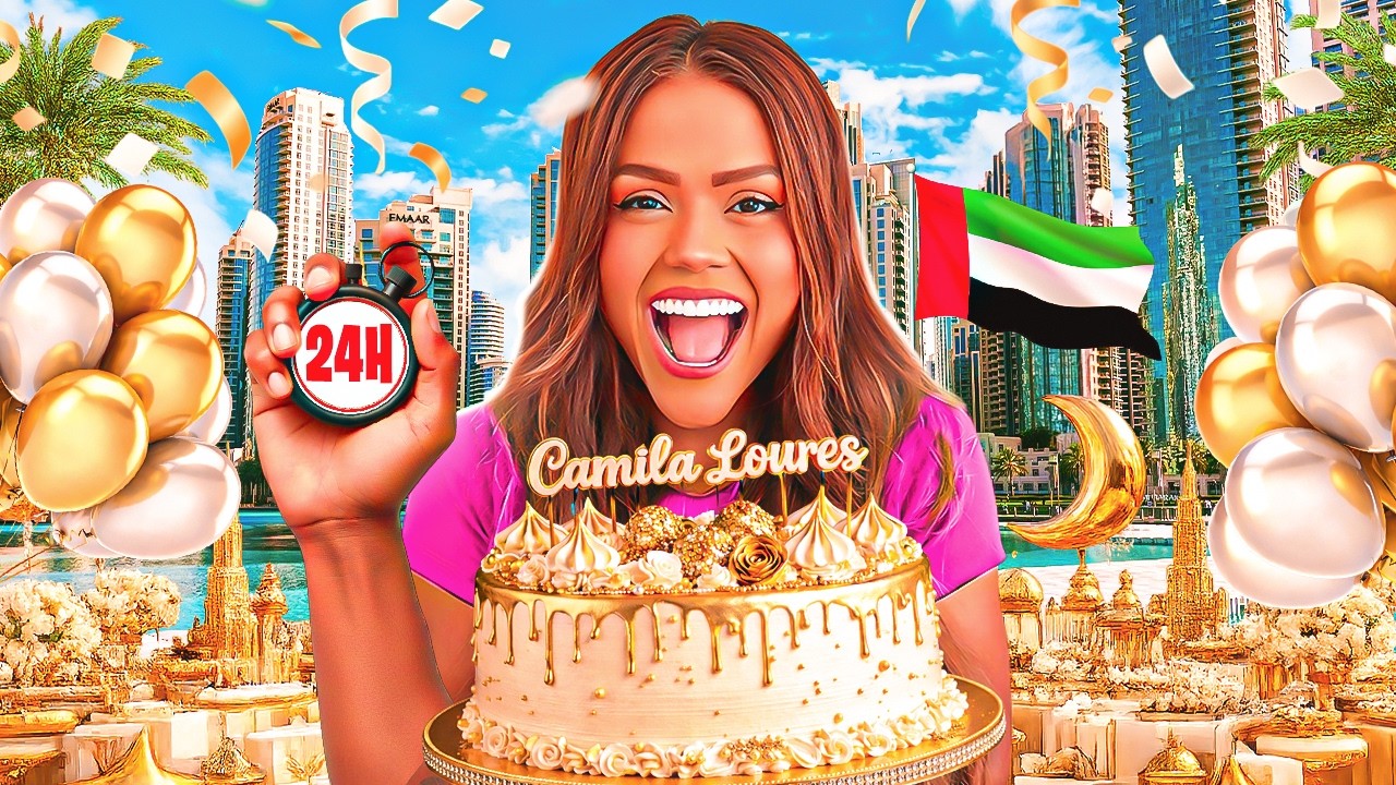 COMEMOREI MEU NIVER EM DUBAI