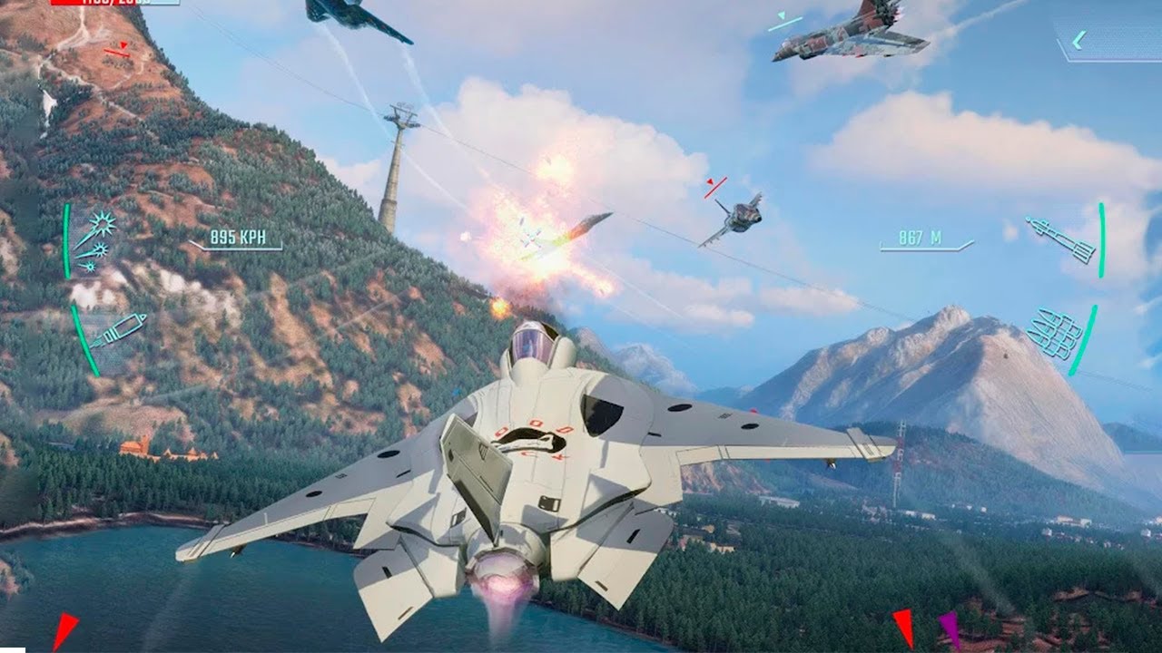 Top 10 Mejores Juegos De AVIONES Para Android