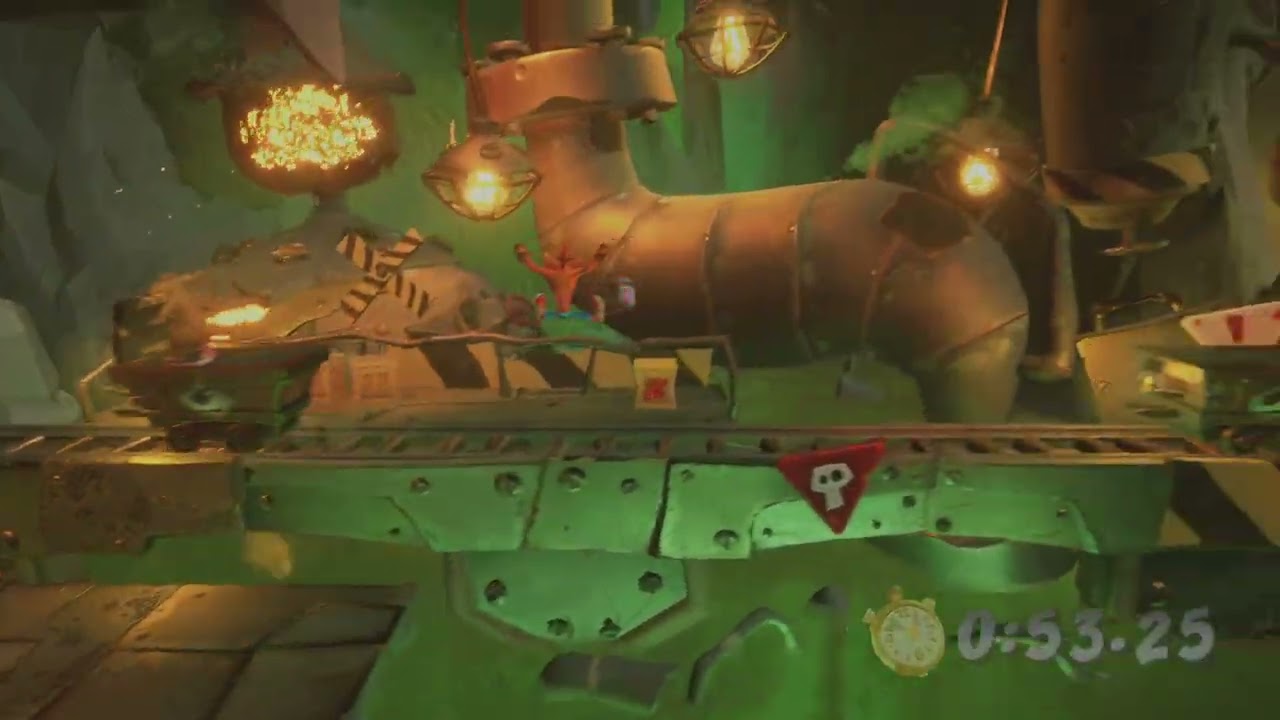 Crash Bandicoot 4 - Relique ToysForBob : Tunnels toxiques