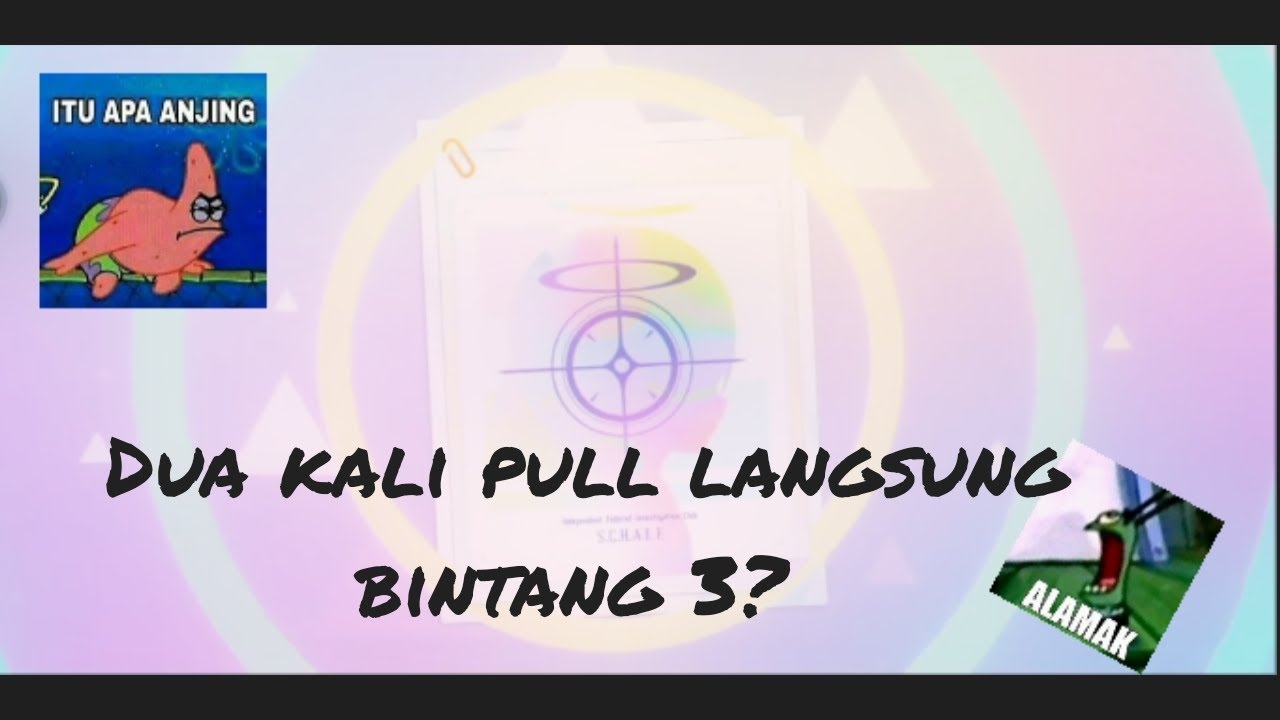 Dua kalo pull langsung dapet bintang 3?! 