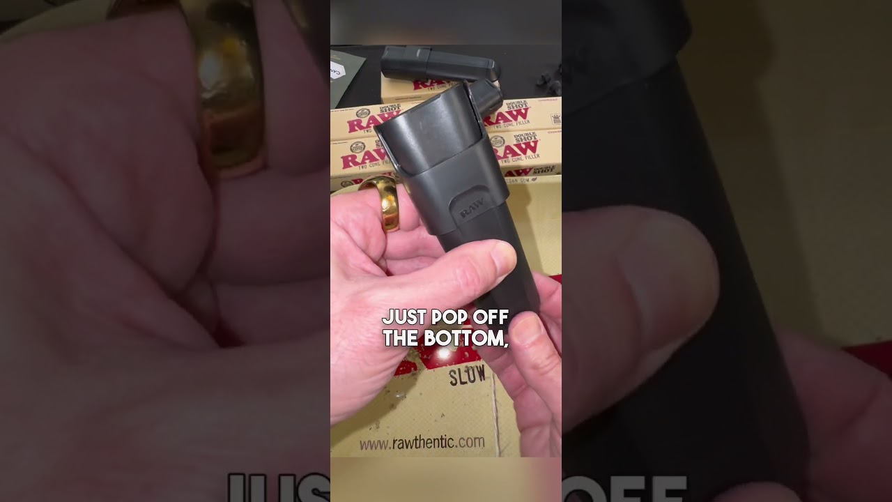 RAW DOUBLE SHOT - Two Cone Filler