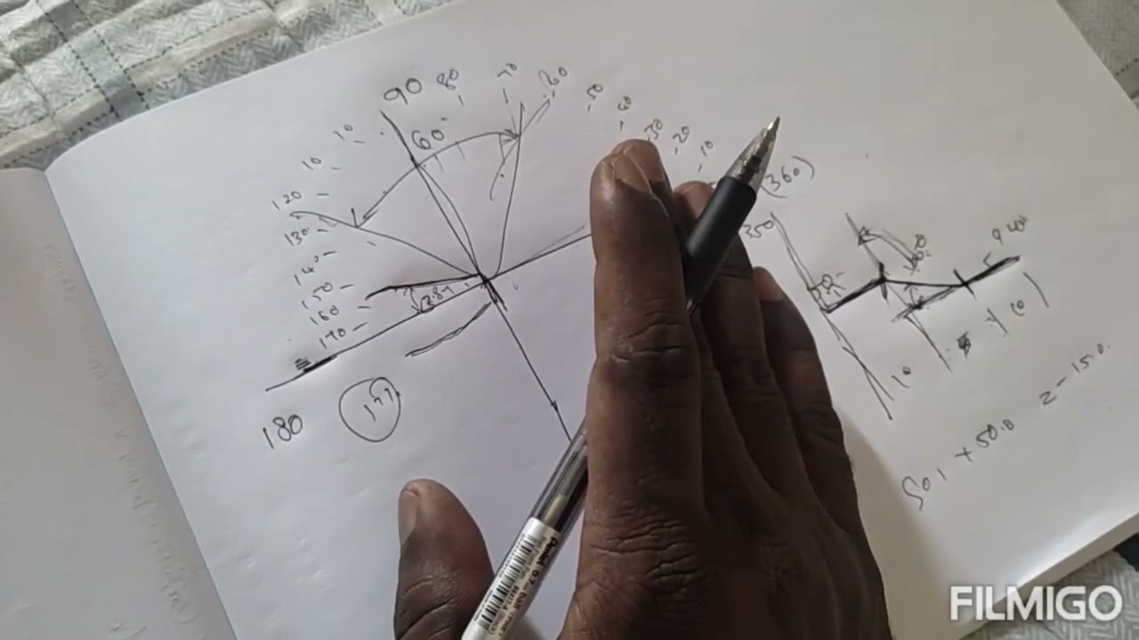 how to draw angle? full explanation with mastercam