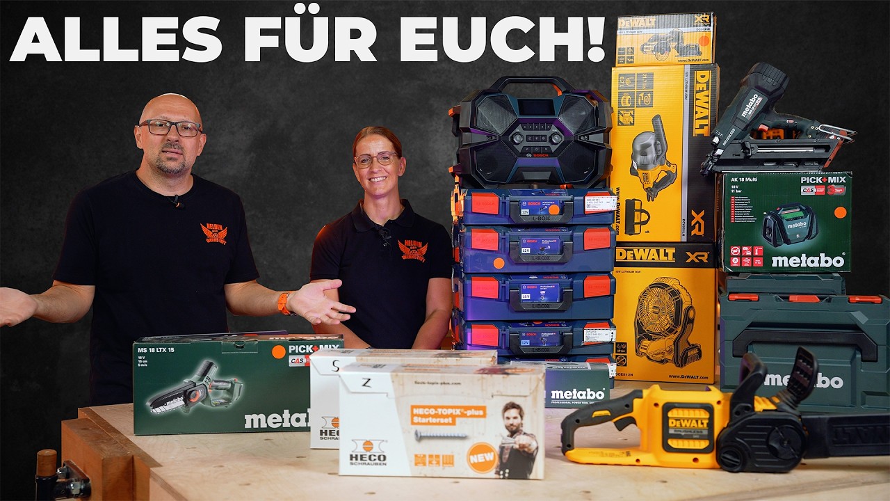 Wir besuchen dich! Und zeigen allen deine Werkstatt!