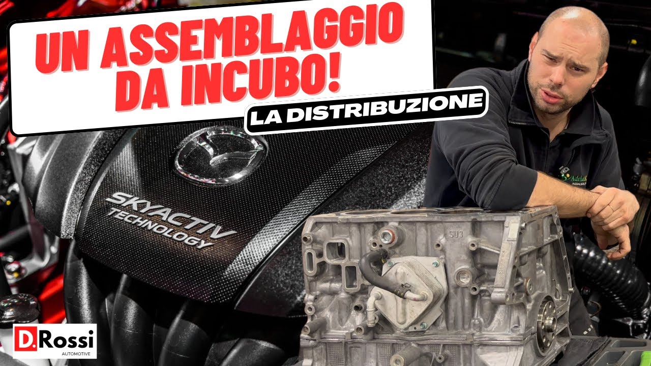 I SEGRETI DEL MOTORE MAZDA 2.2 DIESEL SKYACTIV CX5 LA DISTRIBUZIONE ! CHE PROBLEMA AVEVA ?