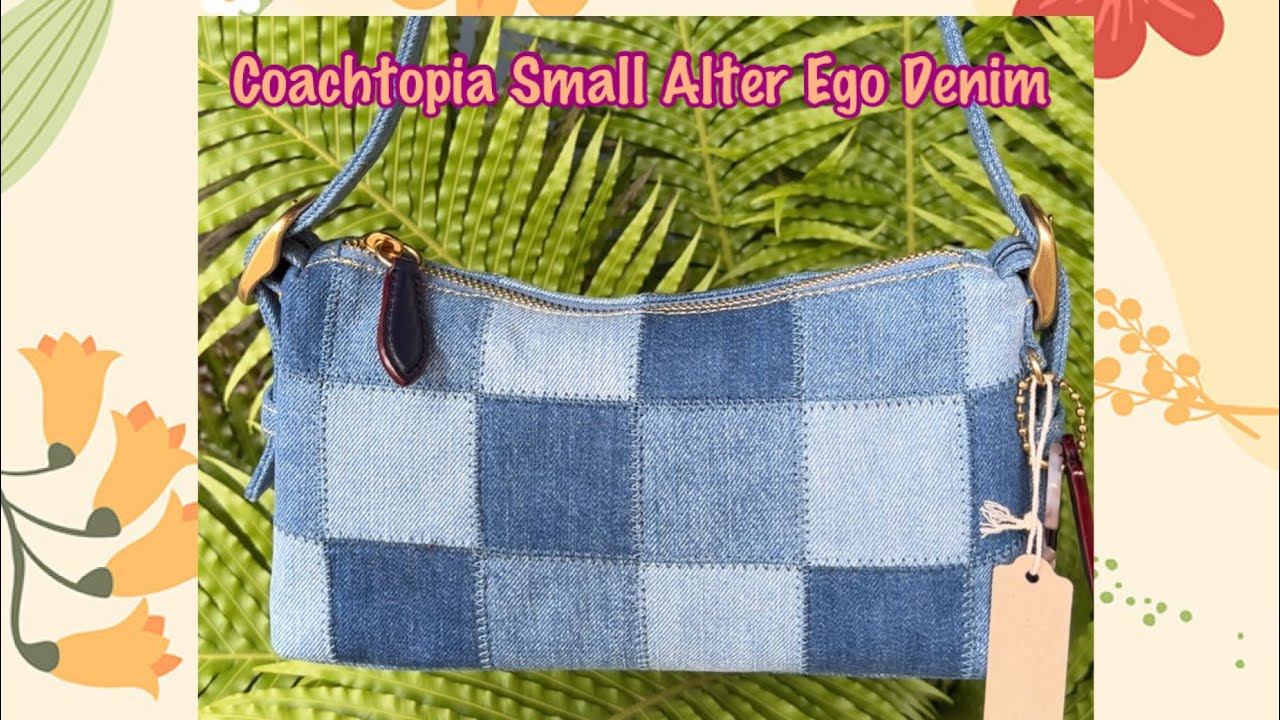 Coachtopia Alter/Ego Small Slouchy Shoulder BagIn Upcrafted Cotton