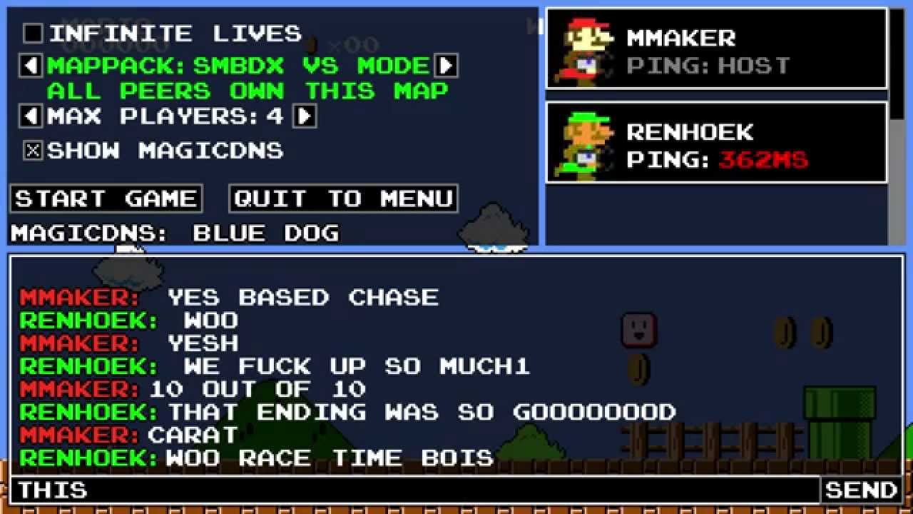 Mari0 Online Multiplayer - Chaos with Friends