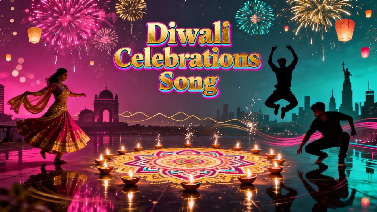Diwali Celebrations Music Song | Ultimate Dance Anthem 2025 | Garba, Bhangra & Bollywood Beats