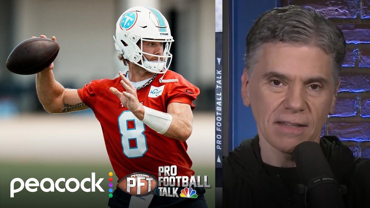 Titans backup Will Levis says there aren't 32 QBs better than him | Pro Football Talk | NFL on NBC