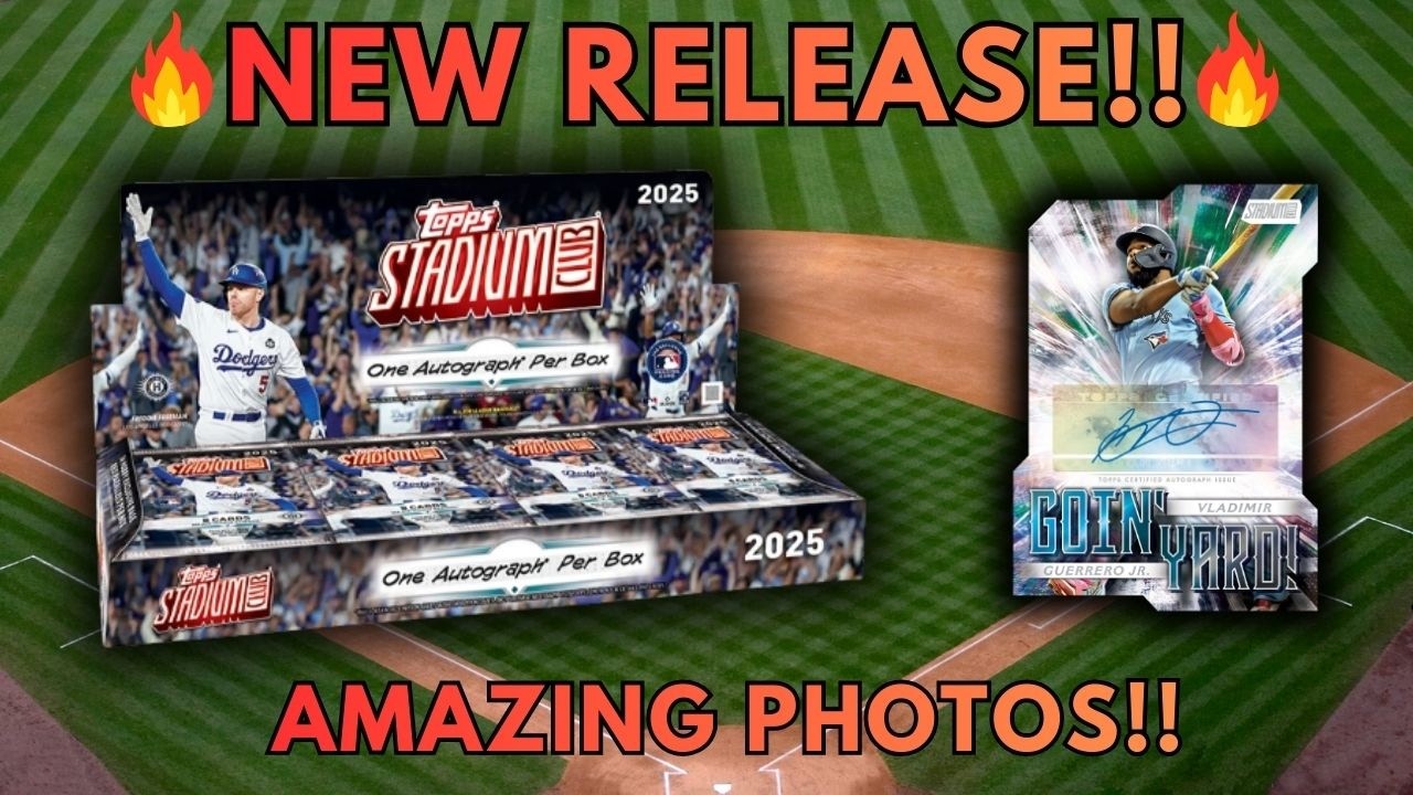 TOPPS NEW RELEASE!! 2025 Stadium Club Hobby Opening!!