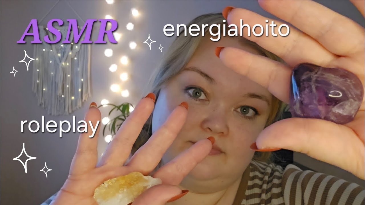 ASMR Suomi - Tehdään sulle energiahoito🌟 Roleplay soft spoken ja kuiskaten🩷