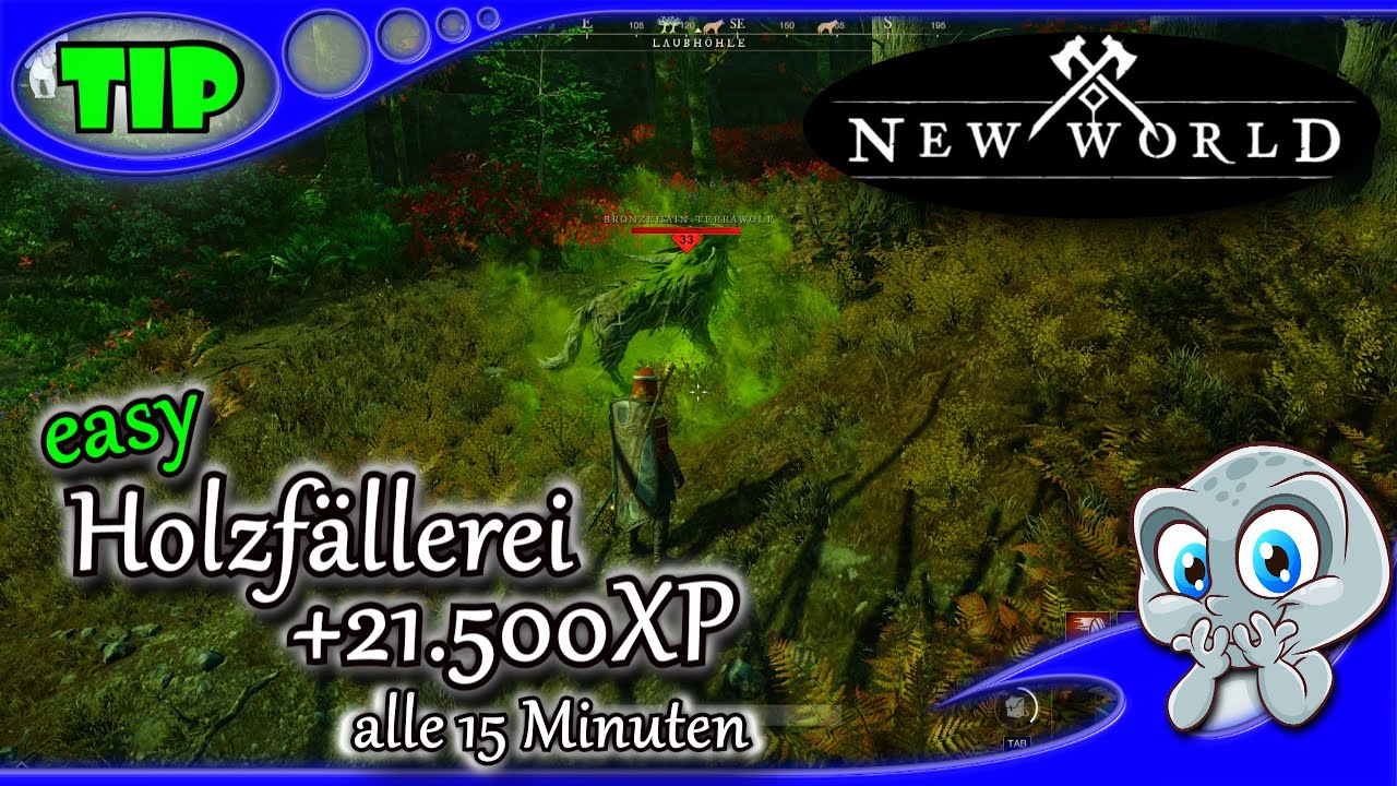 NewWorld - Holzfällerei EASY von Wyrdholz auf Tropenholz bringen