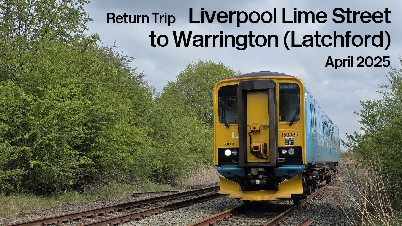 Liverpool Lime Street to Latchford Sidings via Fiddlers Ferry (Return Trip)