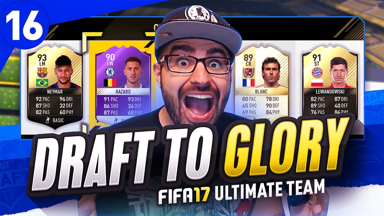 DRAFT PACK KING! DRAFT TO GLORY FIFA 17 ULTIMATE TEAM #16