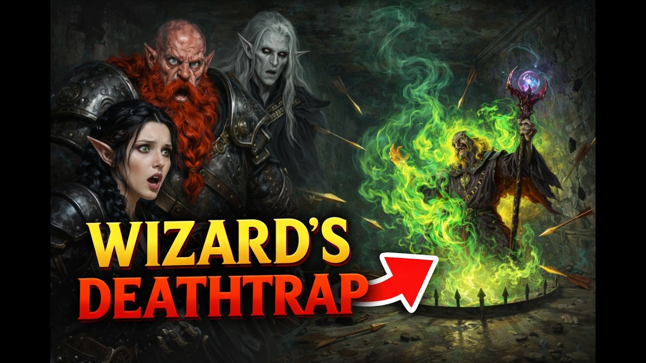 Wizard’s Deathtrap ⚔️ Epic Dungeon Thrash Metal | Dark Fantasy Metal Track