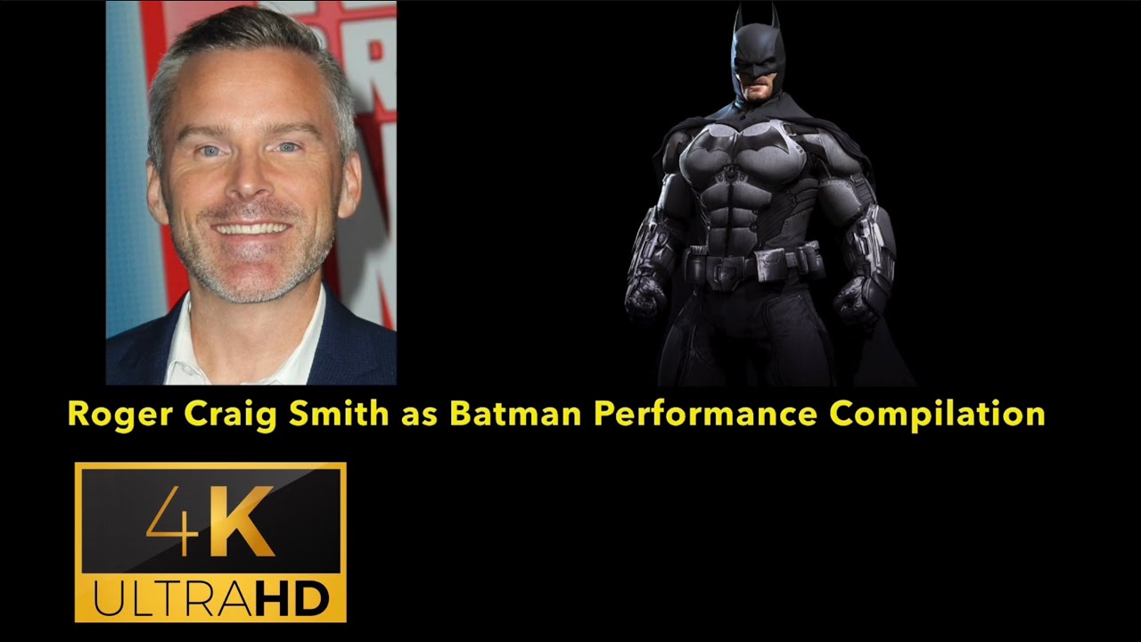 ROGER CRAIG SMITH AS BATMAN PERFORMANCE COMPILATION