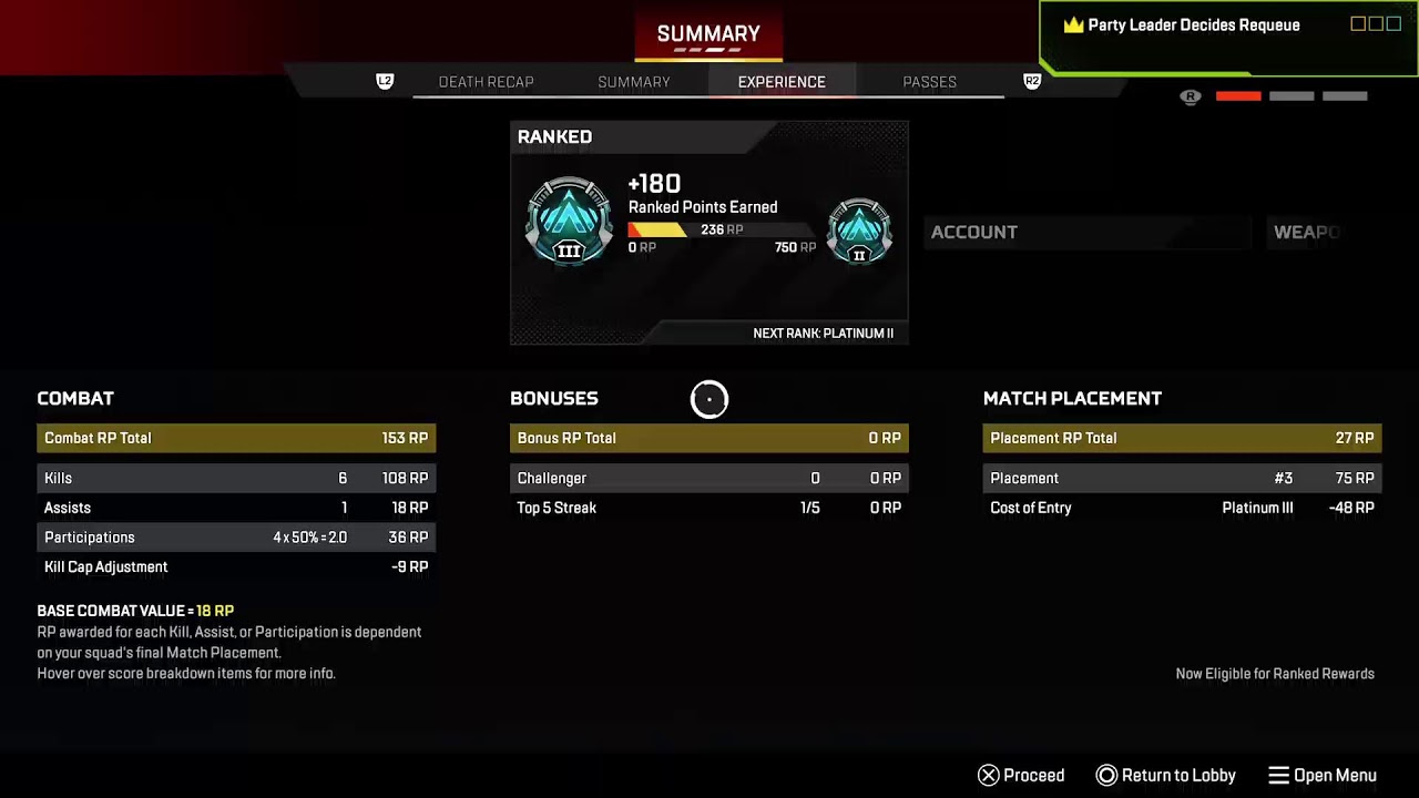 Ranked Apex Legends!