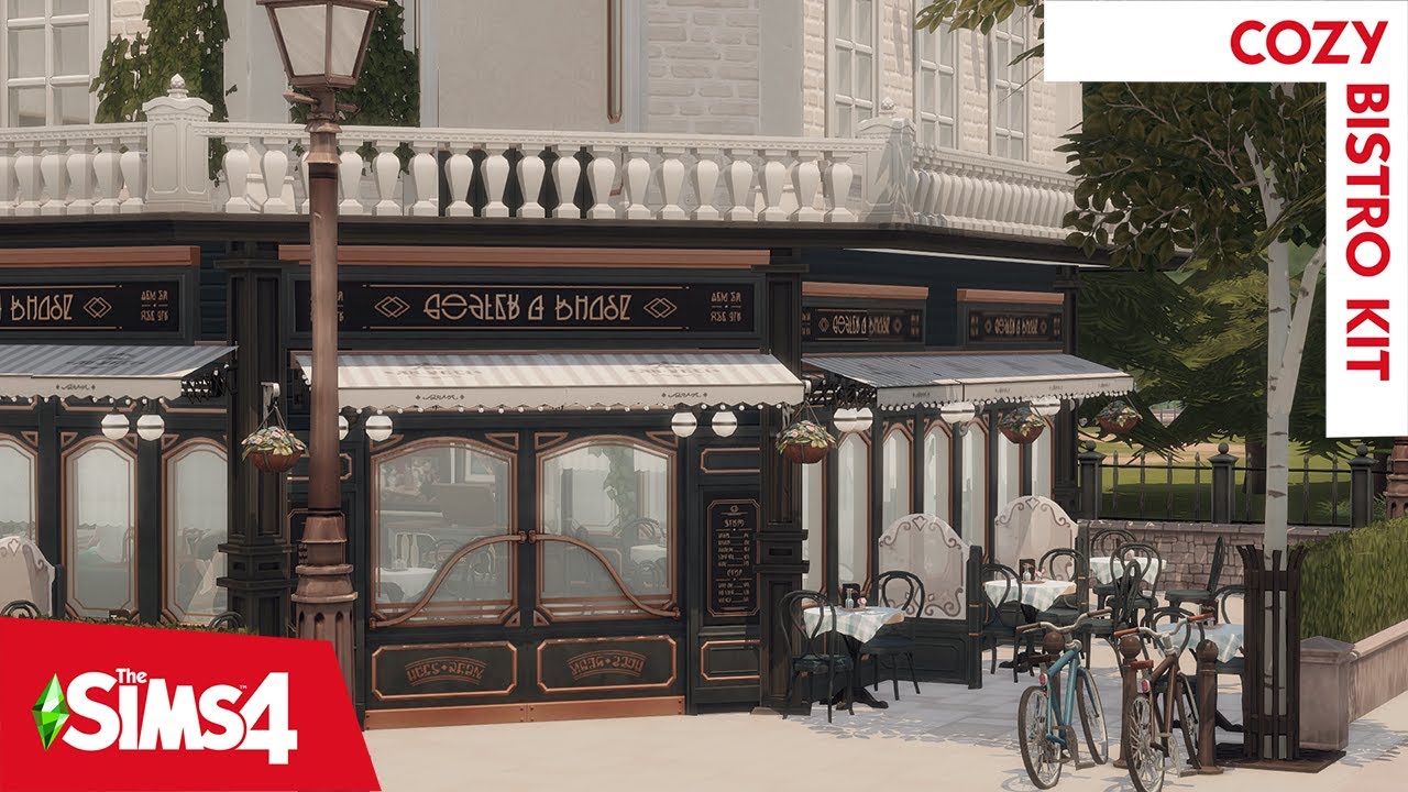 COZY BISTRO | The Sims 4 Cozy Bistro kit