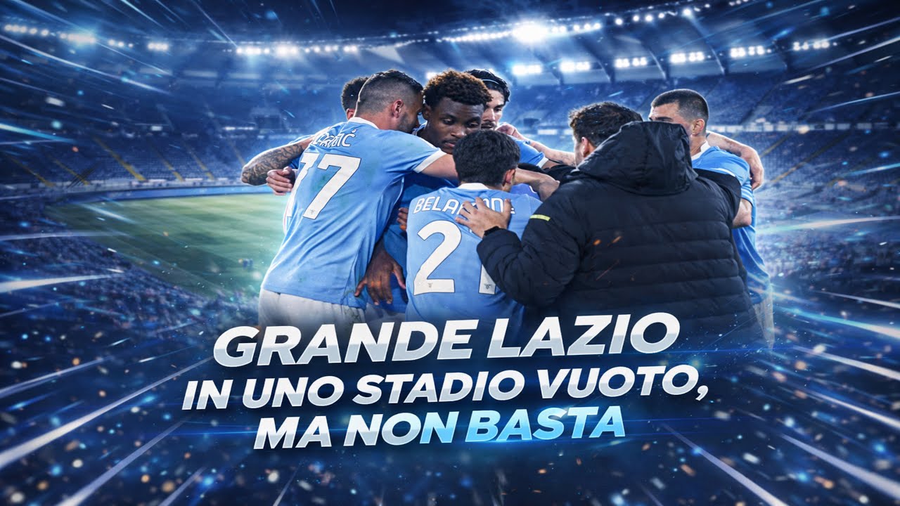 CHE FASTIDIO! ONORE ai TIFOSI LAZIALI, una PARTITA BUTTATA per COLPA dei SINGOLI / POST LAZ ATA 2-2