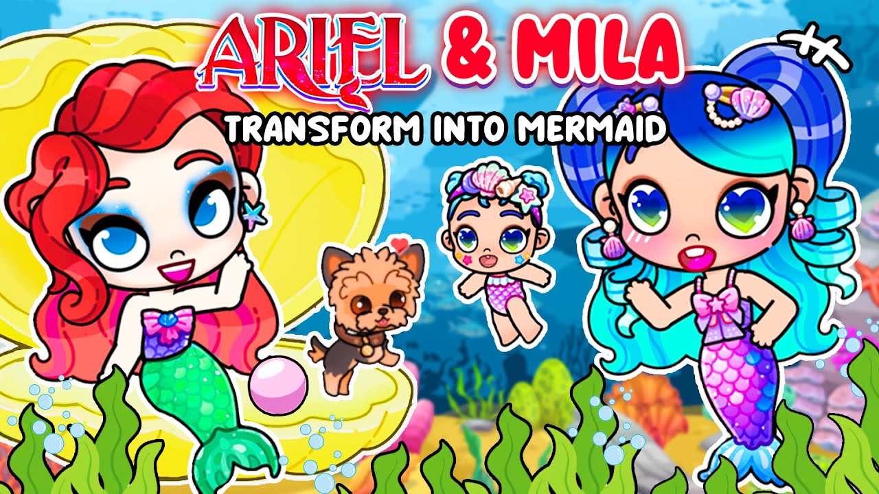 Mila Transformed Into a Mermaid 🧜‍♀️✨ | Avatar World Story