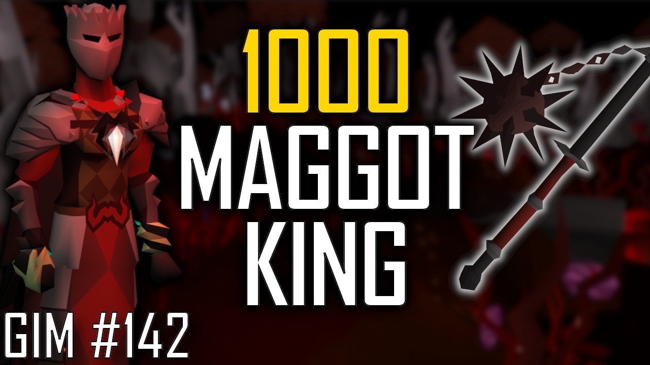 I Went 1,000 KC at the Maggot King... The RNG Was Insane | OSRS Ironman