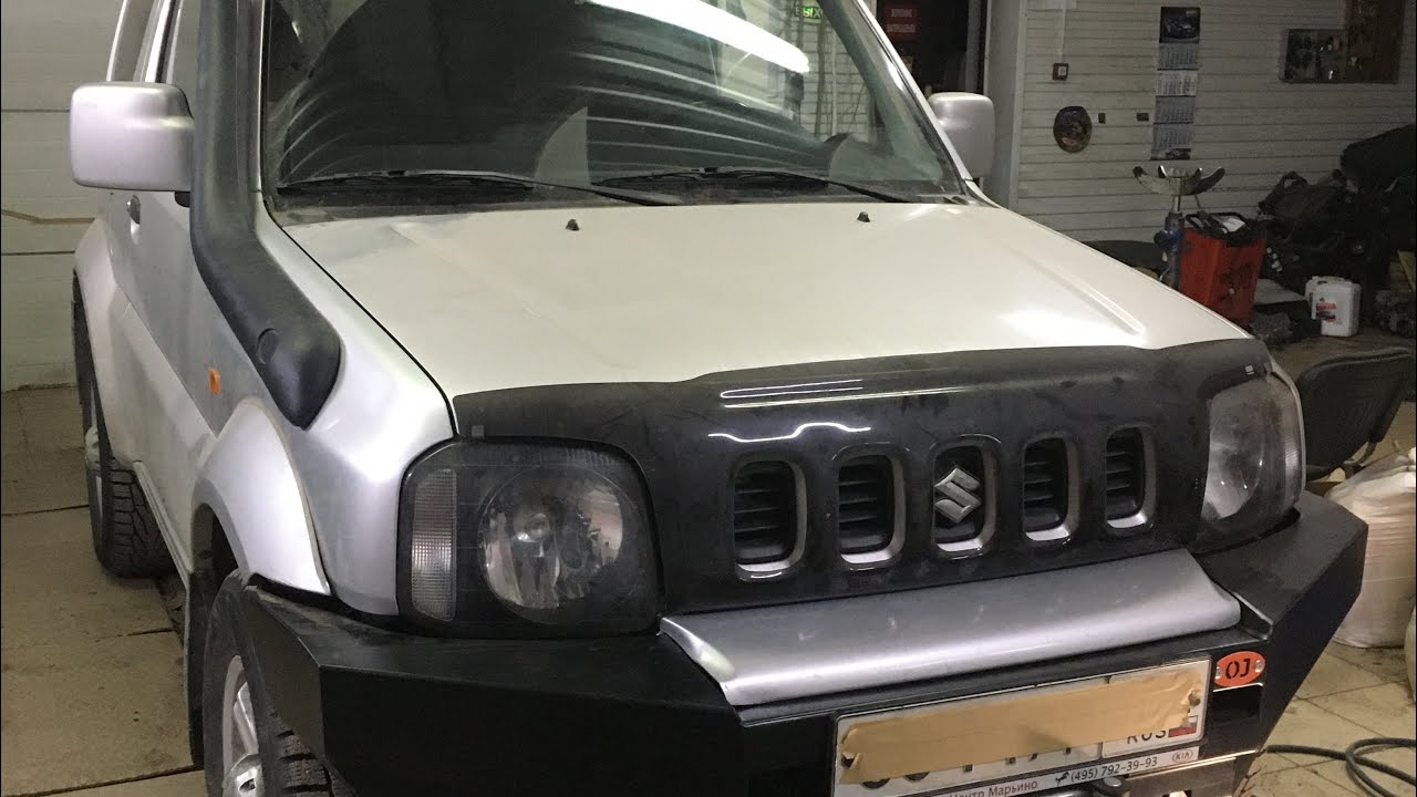 Suzuki Jimny Установка шноркеля