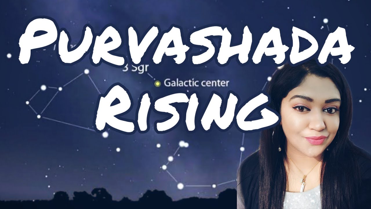 Ascendant in Purvashada Nakshatra Sagittarius Ascendant