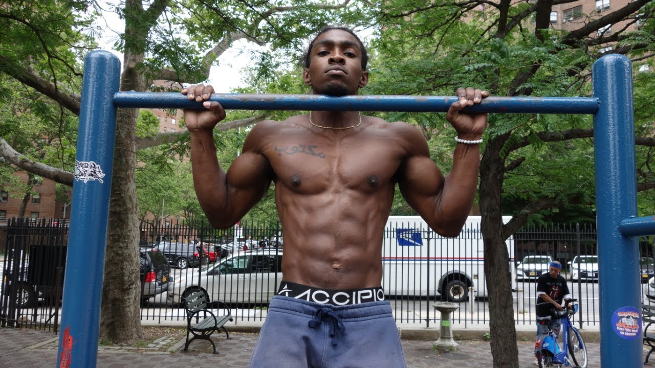 100 Pull ups and 100 Hanging Leg Raises Challenge - Cam | That's Good Money