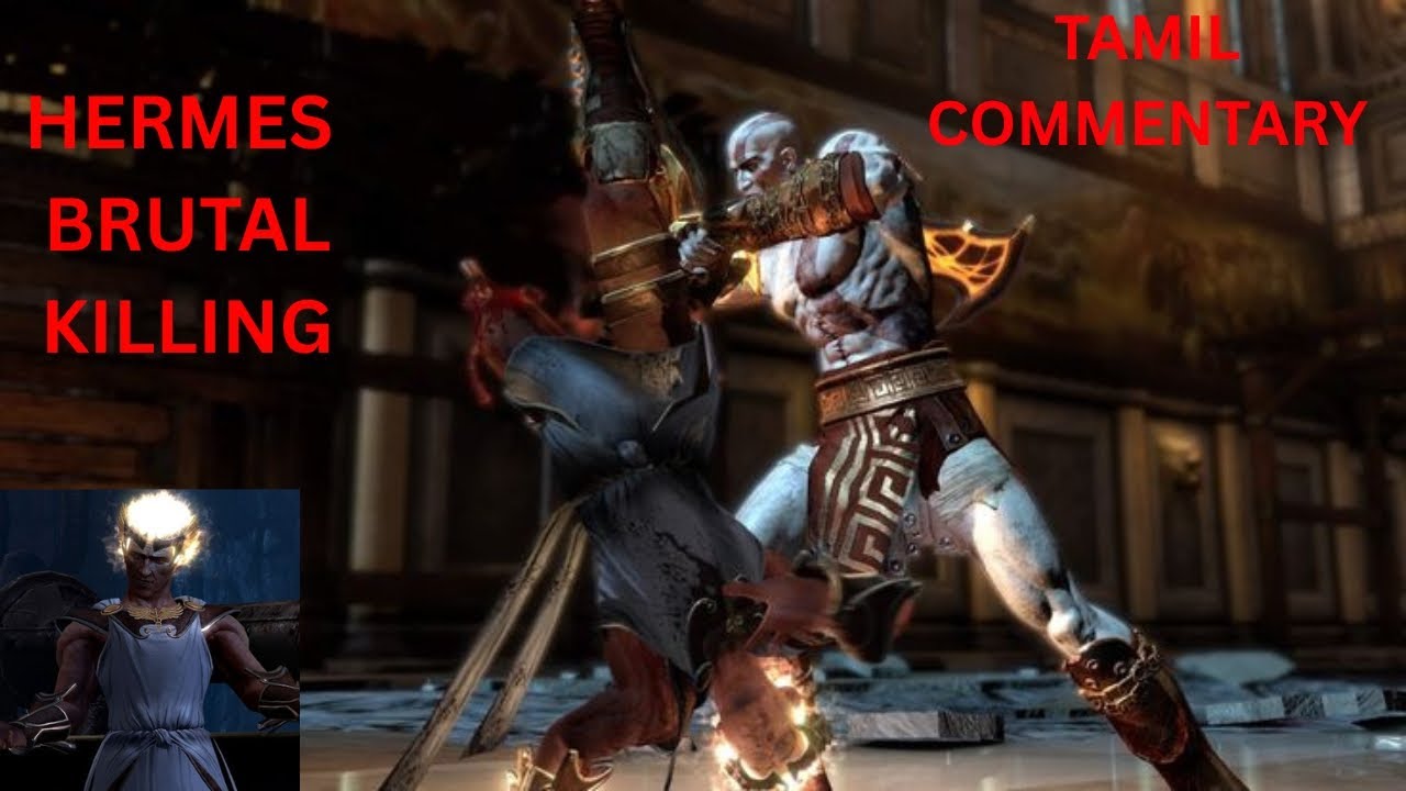 God of war 3 remastered ps5 tamil commentary gameplay walkthrough Hermes boss fight