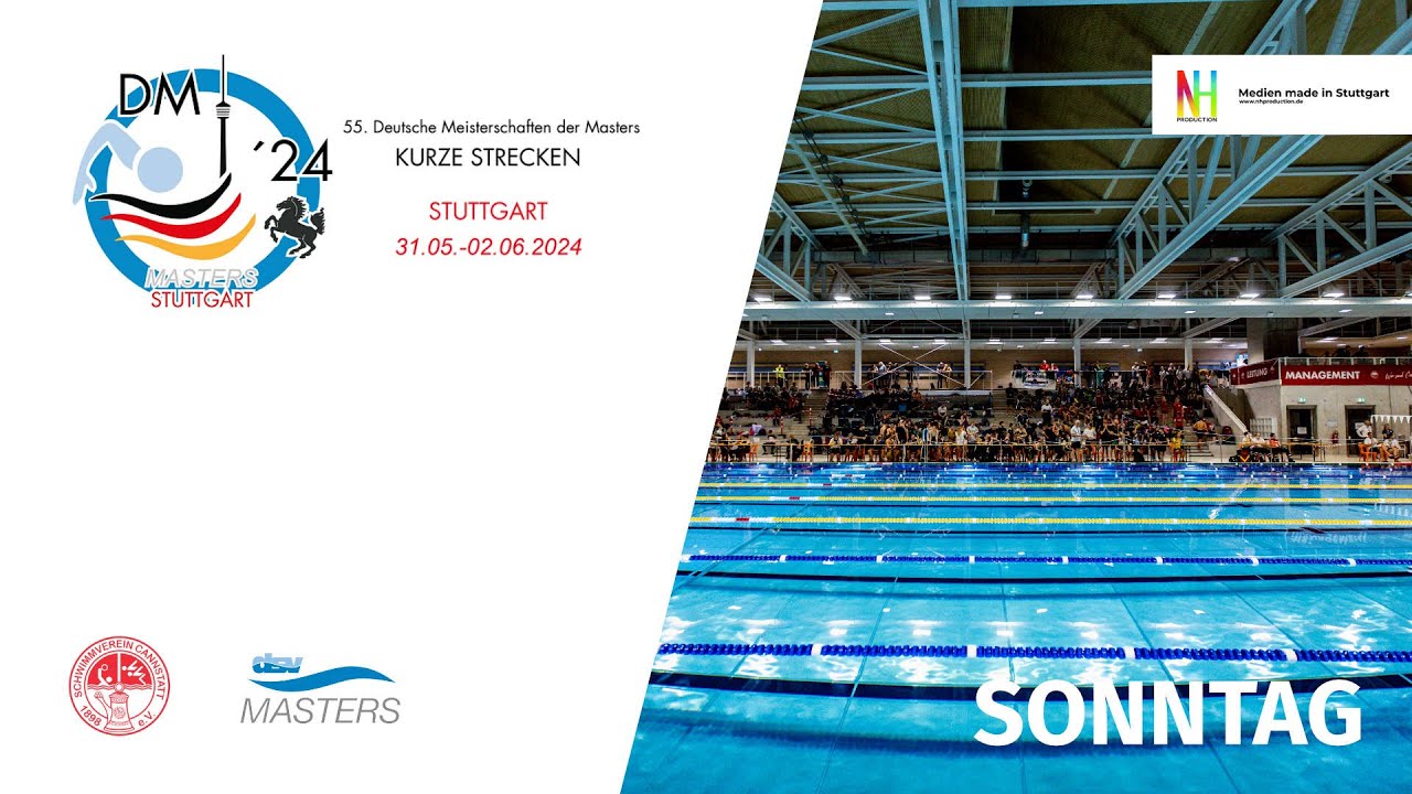 55. Deutsche Meisterschaften der Masters | Tag 3 | Sonntag, 02.06.2024