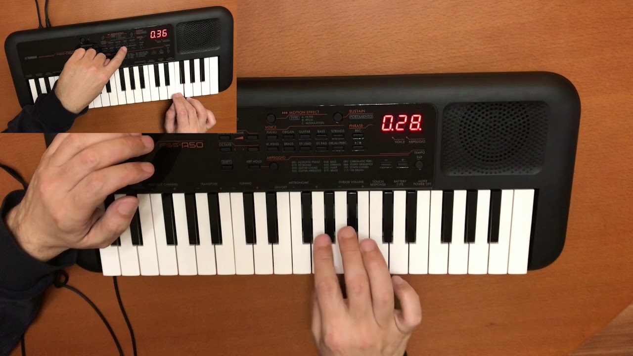 Yamaha PSS-A50 : One take